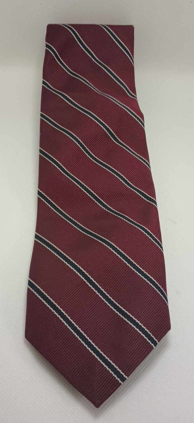 Robert Talbott Multicolor Striped Silk Classic Le… - image 1