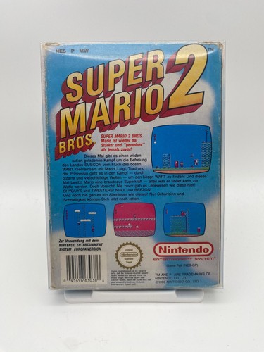 Super Mario Bros 2 | Nintendo NES Spiel inkl. OVP und Schutzhülle - Bild 9 von 9