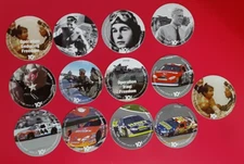 7th  Print  10 Cent  Set of  2005B AAFES  Pogs,  About  Uncirculated