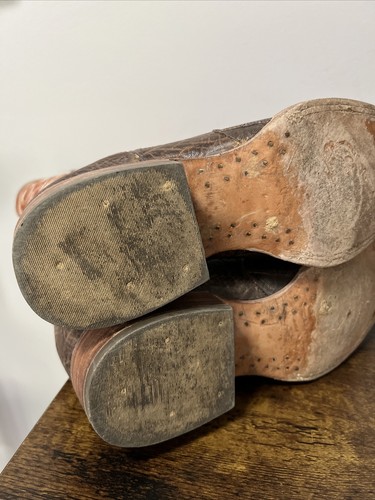 J.B. Dillon Reserve Cowboystiefel EIDECHSENLEDER Herren Größe 8,5D Stil JBR2060 - Bild 9 von 12
