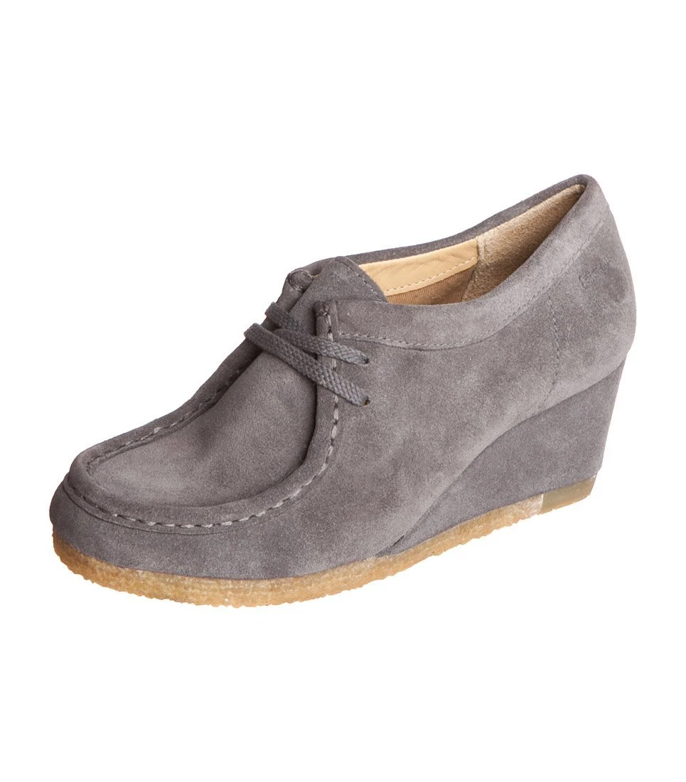 Clarks Women DESERT BEE Grey Suede UK 4,5,6 | eBay