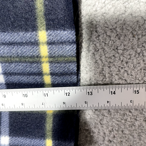 Yacht & Smith Fleece Knit Winter Neck Scarf Red Tartan Plaid NEW 12" x 70" - Bild 15 von 16