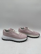 PRADA Re-Nylon Piuma Metal Triangle Logo Quil...
