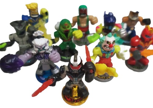 Lot Of 10 Legend Of Akedo Arcade Warrior Action Figures & 1 Controller - Picture 3 of 19