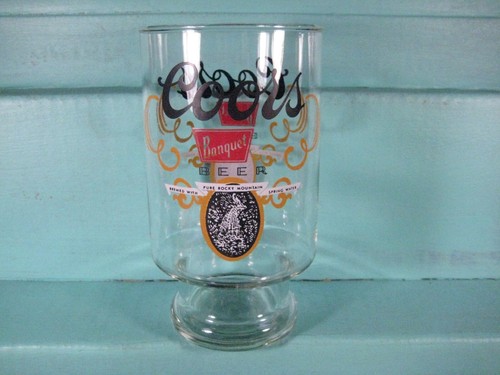 Coors Banquet Beer Large Draft Tumbler Beer Glass - Picture 2 of 3
