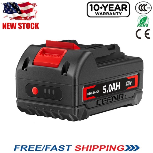 Ceenr 5.0Ah Battery For Makita 18V Replacement Model BL1860B