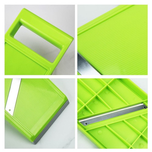 4.25 X 10.8in Stainless Steel Mandoline Food Slicer With Hanging Hole Vegetable - Picture 10 of 24