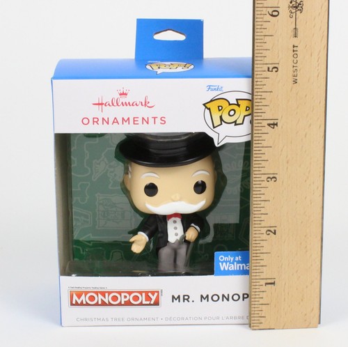Hallmark Ornament Funko Pop Mr. Monopoly Walmart Exclusive 2022 Brand New - Picture 4 of 10