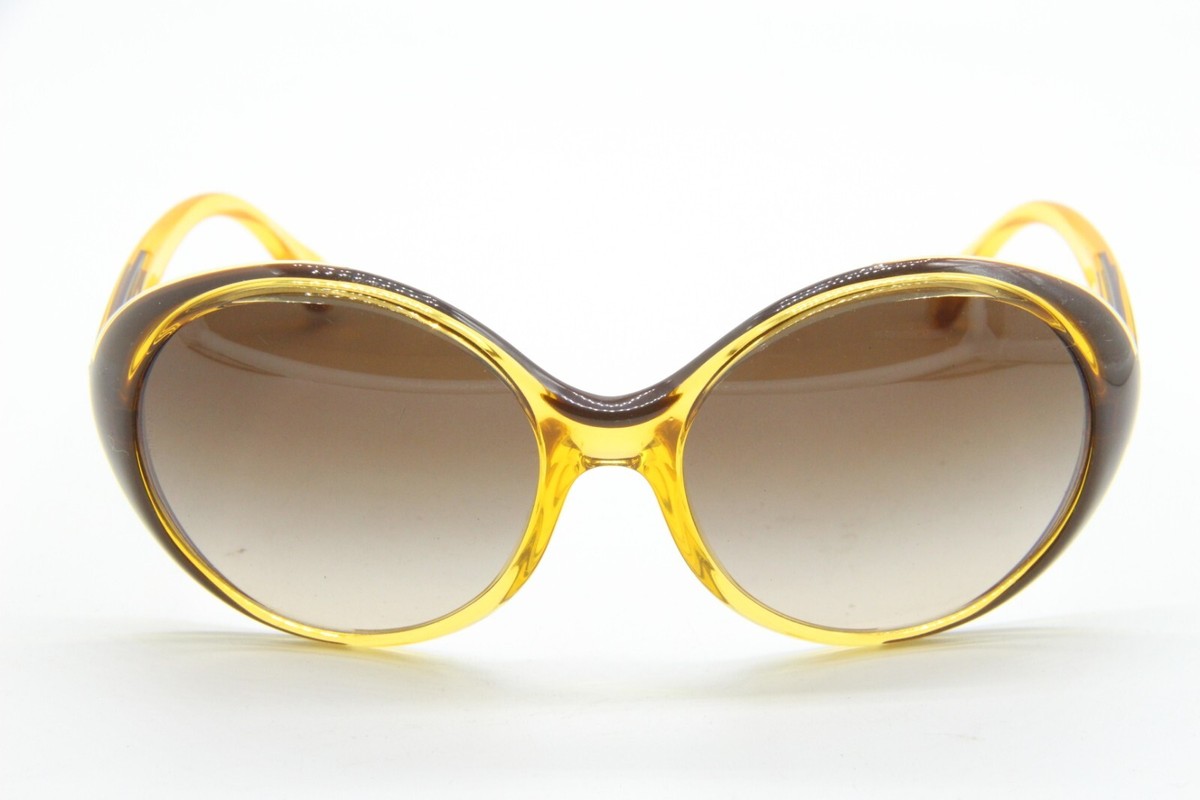 NEW DOLCE & GABBANA DG 8093 1985/13 BROWN YELLOW AUTHENTIC