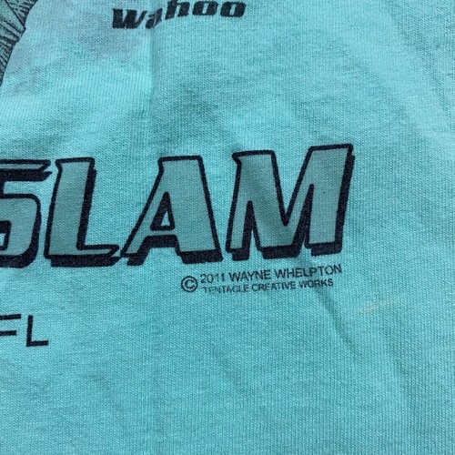 FORT MYERS BEACH Florida S Offshore Slam T Shirt Marlin Faded Mahi-mahi Wahoo - Picture 7 of 8