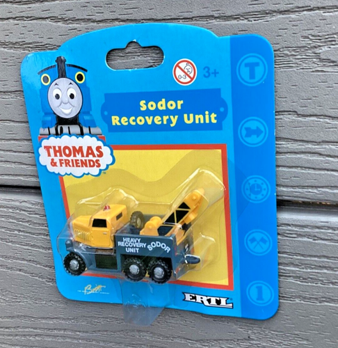 VINTAGE 2000 ERTL THOMAS & FRIENDS SODOR HEAVY RECOVERY UNIT TOW TRUCK 34444 F/S - Picture 8 of 11