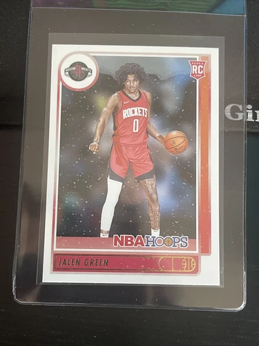 2021-22 NBA Hoops Winter Jalen Green RC #218 - Houston Rockets