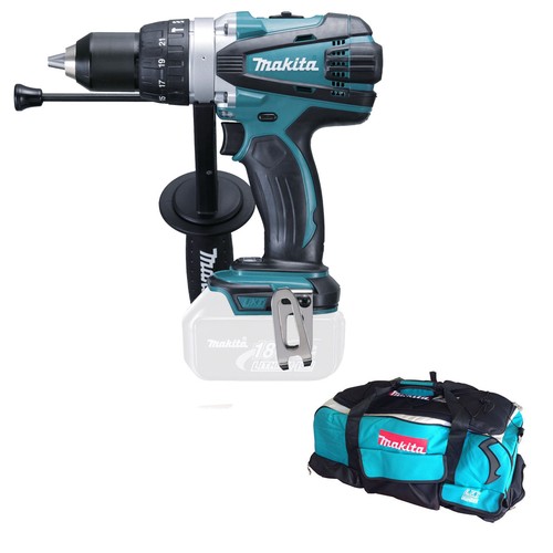 Makita 18V LXT BHP458 BHP458Z BHP458RFE KOMBIBOHRMASCHINE UND DK18027 ABSCHLEPPTASCHE