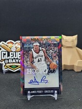 JAMES POSEY 2017-18 Panini NBA Hoops Ink AUTO #HI-JPS Grizzlies (CBMH)