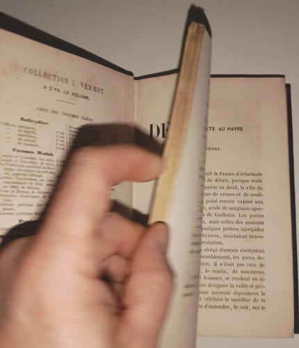 Alphonse Balleydier Veilles de Famille Edition Vermot Romantischer Einband 19. Jh. - Bild 5 von 10