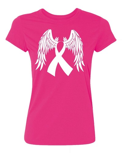 Angel Ribbon - Camiseta para mujer de apoyo a la concienciación sobre el cáncer de mama - Imagen 22 de 48
