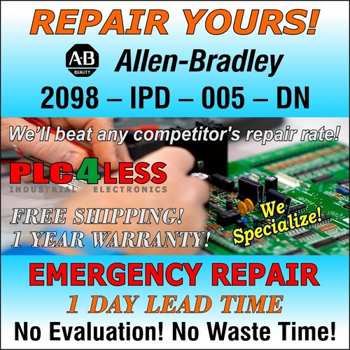 Allen Bradley 2098-IPD-005-DN | 9111-0065 | Servo Drive | Fast Repair Service! - Picture 2 of 5