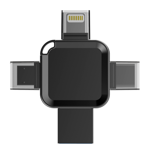 USB 3.0 Flash Drive 4in 1 2TB 1TB Storage Memory Stick Type-c For iPhone Android - Afbeelding 15 van 21