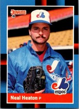 1988 Donruss #134 Neal Heaton