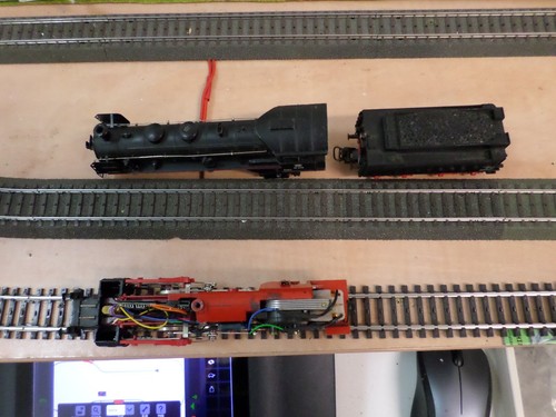 Marklin 3091 HO Steam Locomotive with Tender, 3 Rail, Digital Conversion - Picture 10 of 13