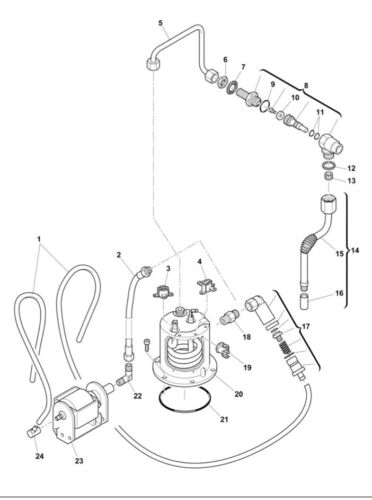 Rancilio Silvia 2x Dampfventil/Magnetventil O Ringe Dichtungen (2 x 36402001) - Bild 2 von 3