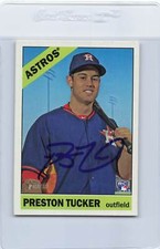 2015 Topps Heritage #694 Preston Tucker Astros Signed Auto *H8759