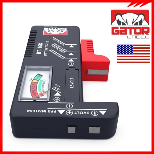 Comprobador de voltios de batería universal para baterías de monedas celulares AAA C D 9V 1.5V - Imagen 8 de 13