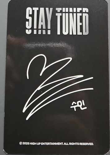 STAYC Random Trading Photocard 2025 STAYC TOUR [STAY TUNED] in SEOUL OFFICIAL - Bild 28 von 32