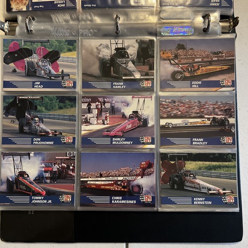 1991 Pro Set NHRA Winston Drag Racing 130 Card Set 2 John Force Autograph Cards! - Picture 9 of 20
