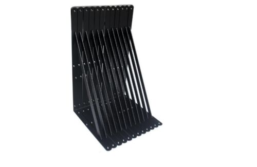 12 Pack L20" X H 12" Black Heavy Duty Shelf Brackets with Screws Metal Shelf - Picture 19 of 22