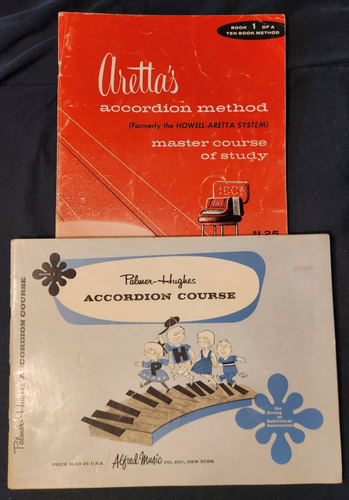 VINTAGE ACCORDIAN CORSES x2 PALMER HUGHES ARRETA - 第 1/10 張圖片