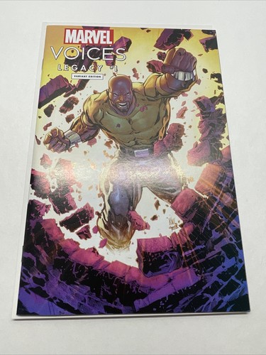 Marvel's Voices Legacy (2021) #1 Luke Cage Mill Geek Comics Variant Cover - Picture 2 of 11