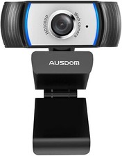 AUSDOM AW33 1080P Webcam for Streaming with Built-in Mic