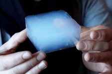 Aerogel cube block with high permeability and high porosity Special gift present