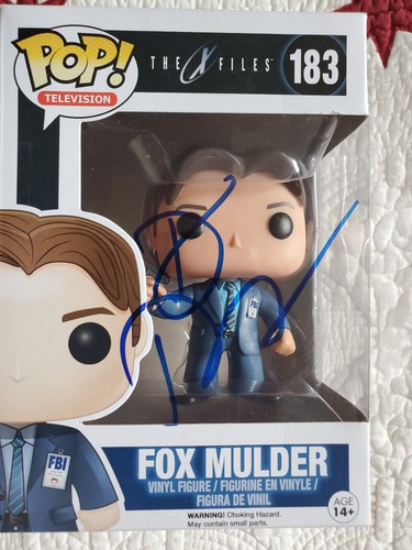 David Duchovny signed Autogramm Fox Mulder X-Files Funko Pop #183 - Bild 2 von 7
