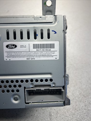 2011-2012 Ford Taurus AM FM Radio Receiver 6 Disc CD Player Model BG1T-19C159-AA - Picture 12 of 13