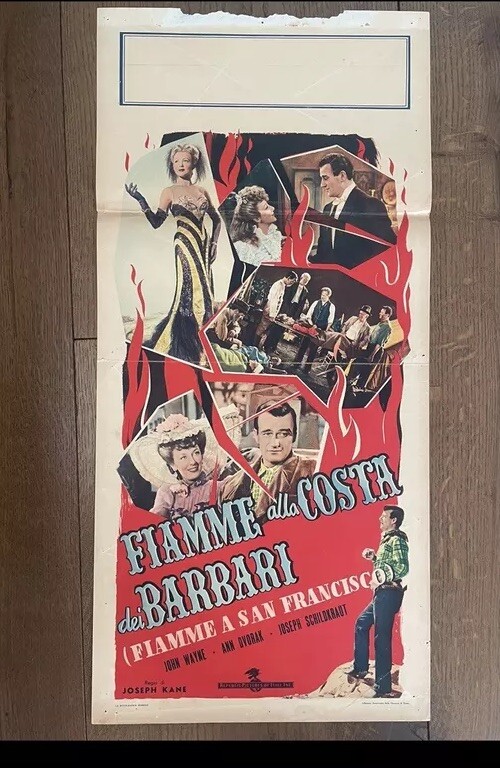 Locandina di FIAMME A SAN FRANCISCO (1945)