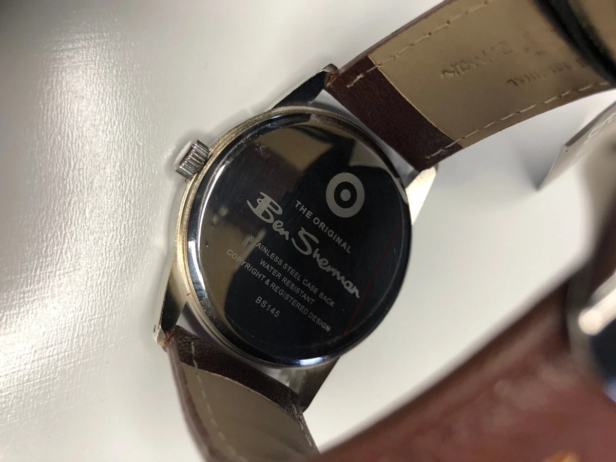 Ben sherman shop watch silver