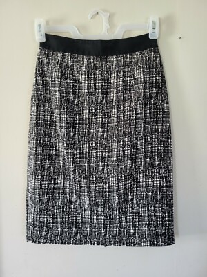 Halogen Nordstrom Size 4P Women's Tweed High Rise Pencil Skirt