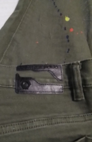 Industrial Indigo Jeans Mens 30 x 32 Green Masonry Denim NWT $88 - Picture 5 of 8