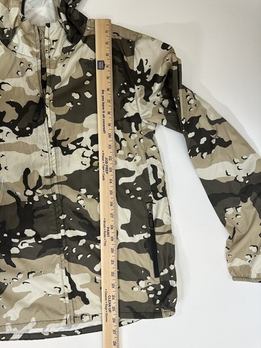 The North Face Windbreaker Jacket Youth XL 18/20 Windwall Zip Pockets Camo - Picture 5 of 15