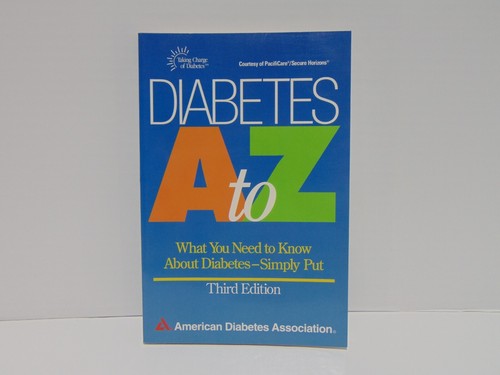Diabetes A to Z: What You Need To Know About Diabetes Simply Put 3rd Ed 1997 (2) - Bild 1 von 6