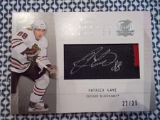 2010 UD THE CUP SCRIPTED SWATCHES PATRICK KANE /25