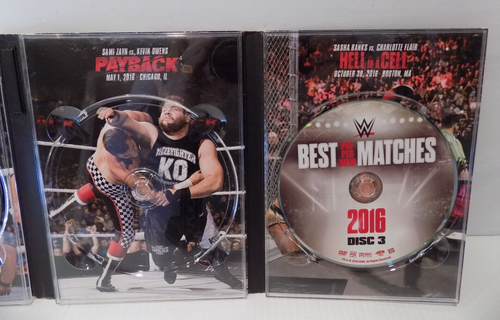 WWE Best Pay Per View Matches 2016 Only Have Disc 1 And Disc 2 (3 Is Missing) - Picture 4 of 8