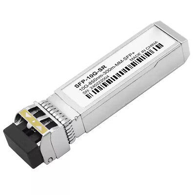 10G SFP+ 10GBase-SR Transceiver for Cisco SFP-10G-SR Arista Intel Dell MMF 300m