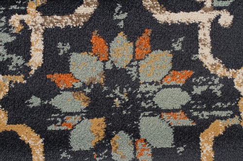 NIKKI OXF 436 Blue Modern Rug Large Floor Mat Carpet FREE DELIVERY* - Picture 4 of 5