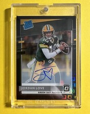2020 Donruss Optic Jordan Love Black Pandora Rated Rookie On Card Auto /25 🎰