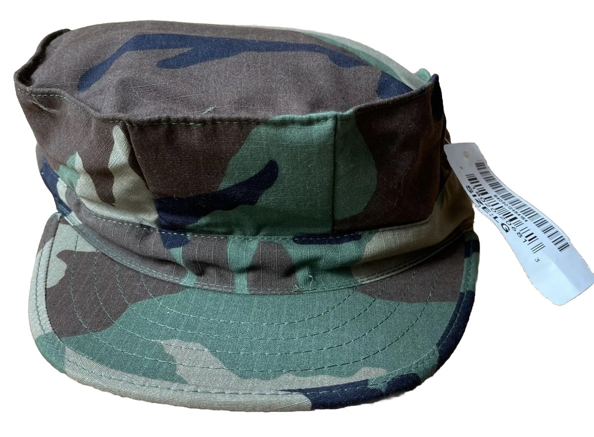 US.Army camouflage HAT ☆未使用 US Army BDU Camo Patrol Hat/military Field Hat/fatigue Hat