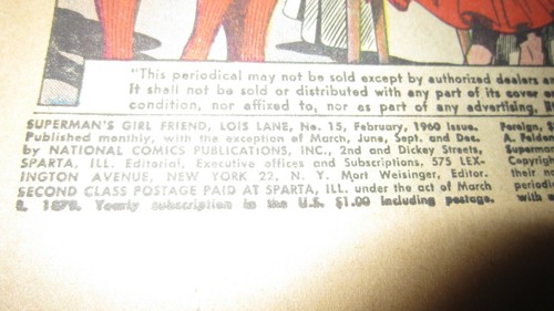 Superman's Girl Friend, Lois Lane #15, DC 1960 - Picture 7 of 10