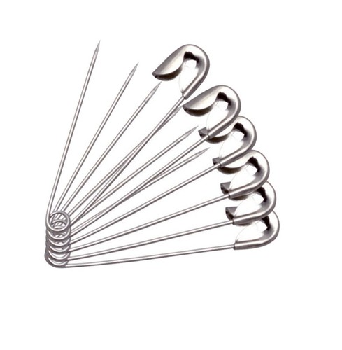 PACK OF 6 NURSE PINS 55mm METAL brooch - Picture 1 of 2